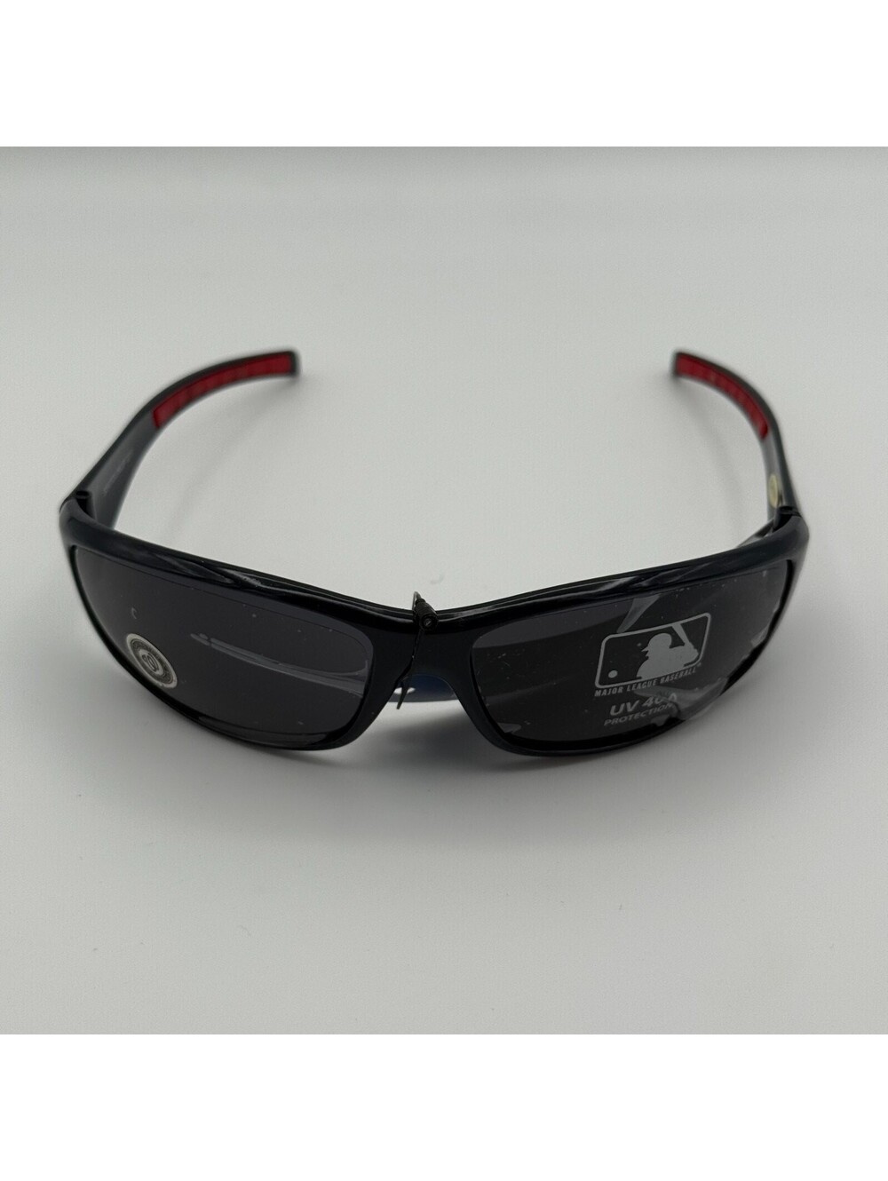Siskiyou Sports MLB Washington Nationals Wrap Sunglasses Black Red UV400